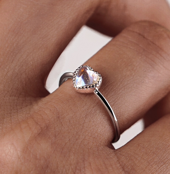 Bague Cœur – Aurore
