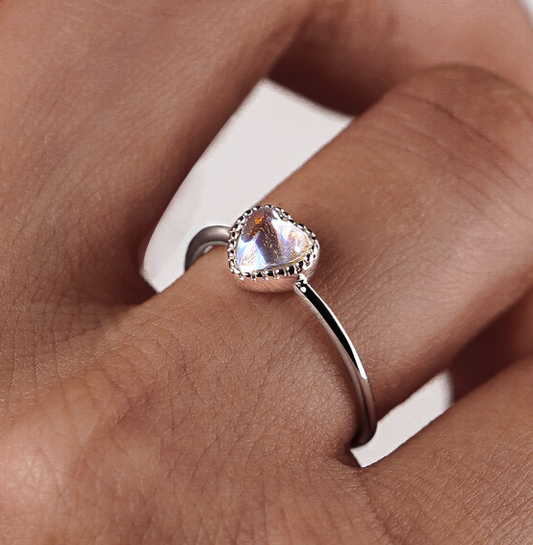Bague Cœur – Aurore