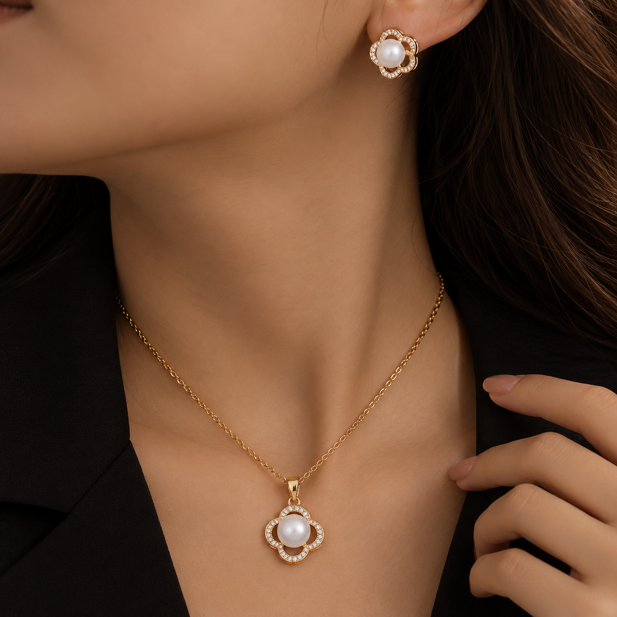Parure Perle – Céleste